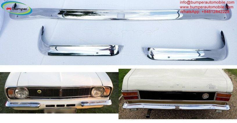 ford-cortina-mk2-bumper-with-2x-front-bumper-big-0